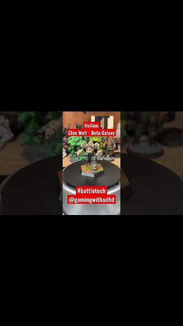 Gaming with ADHD Miniature Showcase 193 #shorts