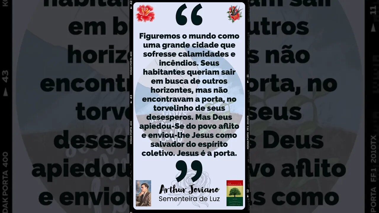 Jesus é a porta – Arthur Joviano (Neio Lúcio) / Chico Xavier