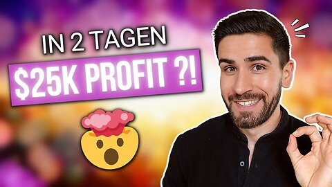 UNERWARTETE $25k Profit | Meine TRADES tiefer erklärt 🤯