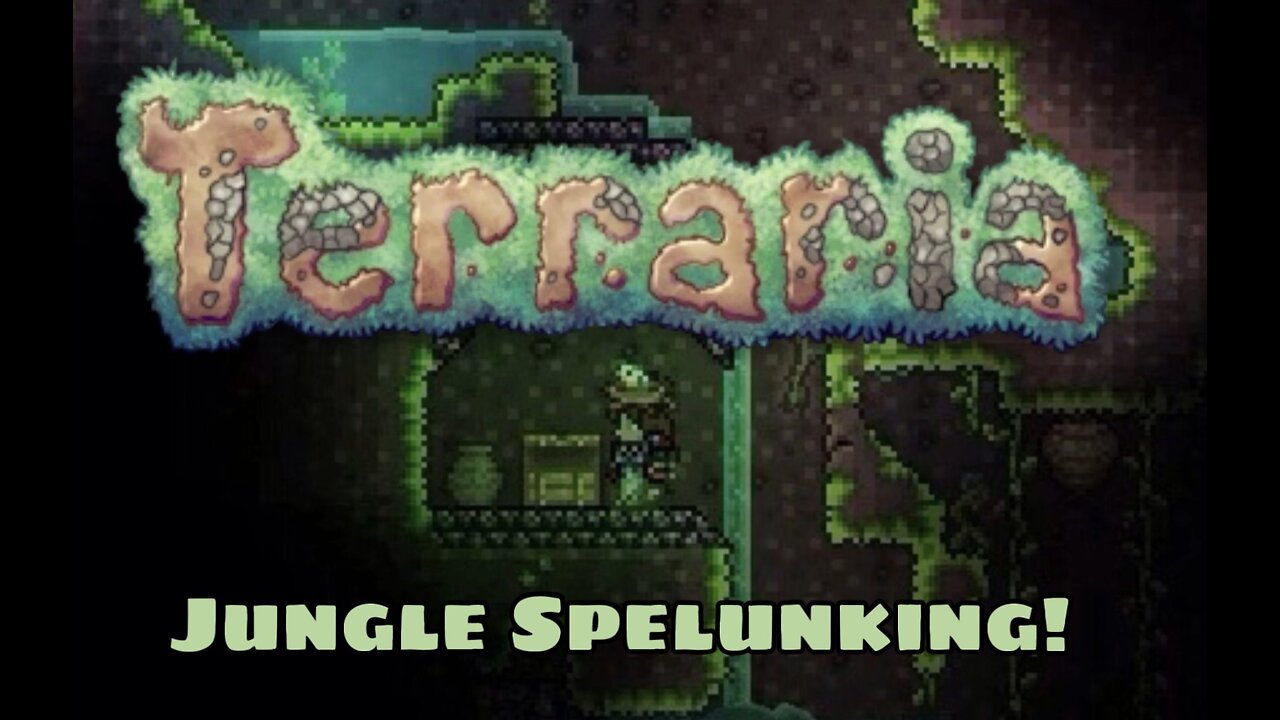 Underground Jungle Spelunking | Terraria Let's Play [Ep 24]