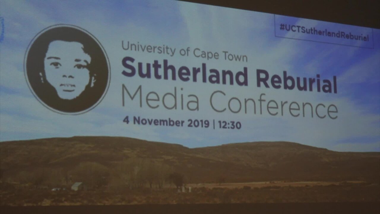 SOUTH AFRICA - Cape Town - UCT's reburial restitution of unethically obtained skeletons from Sutherland (Video Story) (rHD)