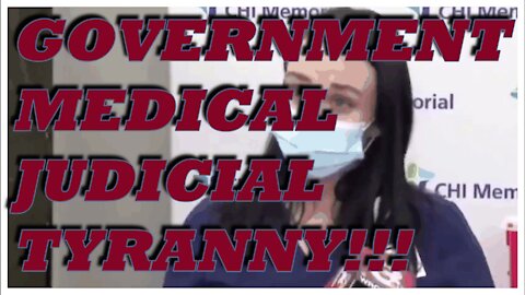 IN 2020 WE HAVE MEDICA, JUDICIAL, AND GOVERNMENT THAT ALL SHARE ONE COMMON THING..TYRANNY!!