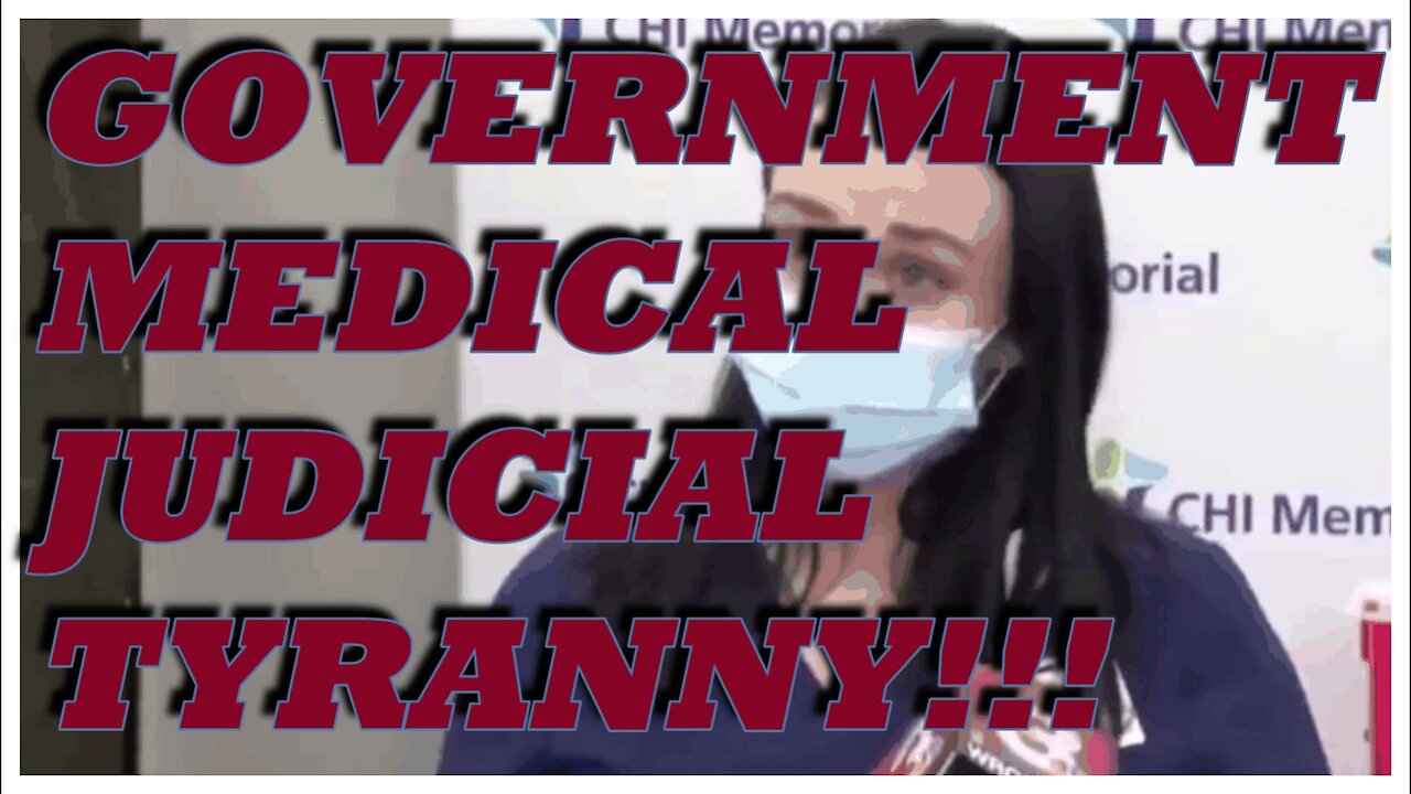 IN 2020 WE HAVE MEDICA, JUDICIAL, AND GOVERNMENT THAT ALL SHARE ONE COMMON THING..TYRANNY!!