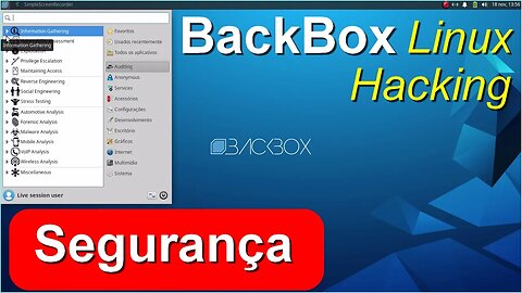 BackBox Linux Ubuntu 22.04 focado em segurança, anonimato, testes de penetração e hacking ético