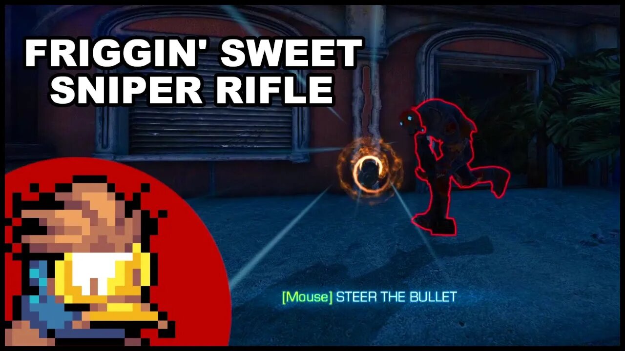 snipin' dudes in the butt in BULLETSTORM