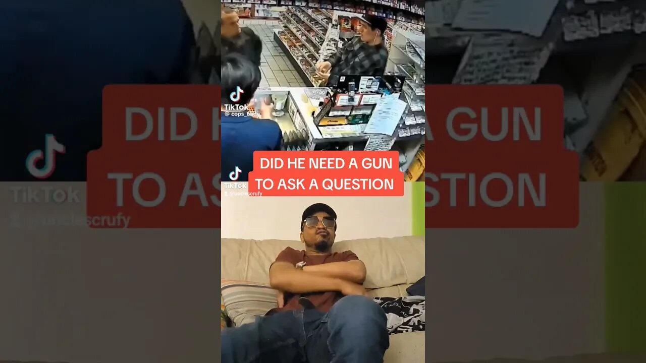 DID HE NEED A GUN TO ASK A QUESTION? Guilty till proven innocent! #government #police #usadoesntcare