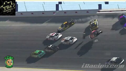 iRacing Super Speedway Wreck #iracing