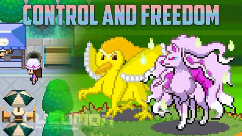 Pokemon Control and Freedom - Fan-made Game with too many fakemon, new story, new region