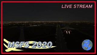 Thursday Night Flights. Gulf Coast at Night.