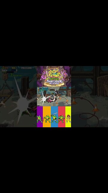 TARTARUGAS NINJAS SHORTS #41 - FASE 7