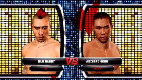 UFC Undisputed 3 Gameplay Akihiro Gono vs Dan Hardy (Pride)