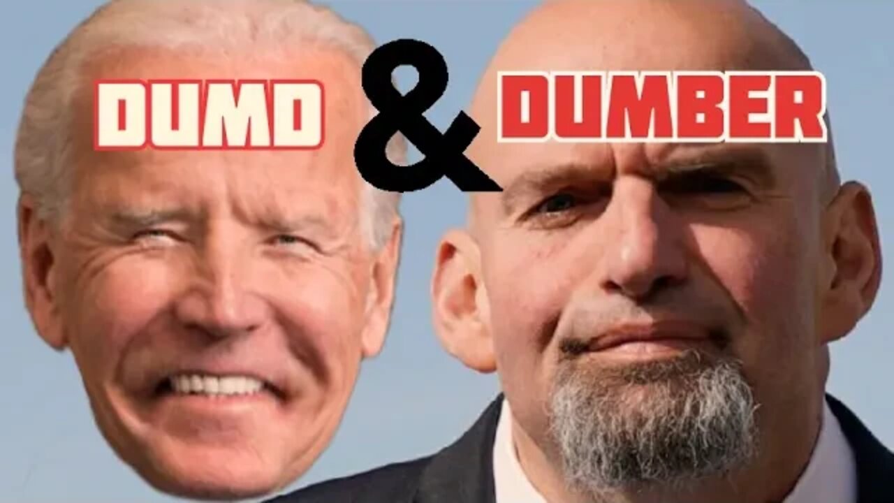 Joe Biden & John Fetterman both spoke at a Rally in Pennsylvania...😂