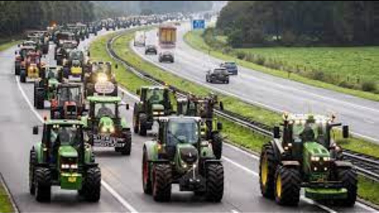 Dutch farmers fight back against government green tyranny