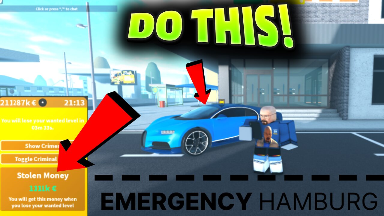 Fastest Way to Earn 1 Million Euros in Roblox Emergency Hamburg! (Money grind tutorial)