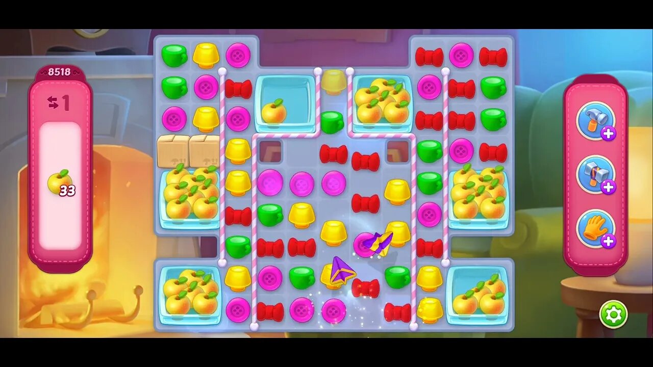 Playrix Homescapes Gameplay Walkthrough Level 8518