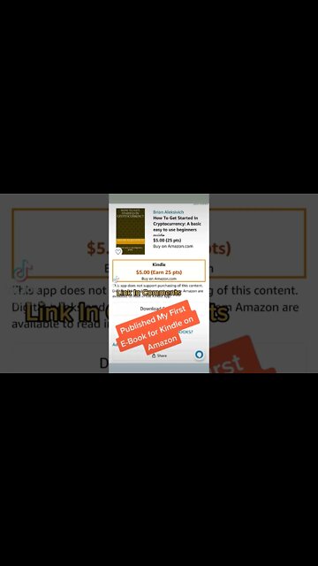 First #Kindle #ebook on #Amazon Great #stockingstuffers #crypto https://www.tiktok.com/t/ZTR4v3gcJ/