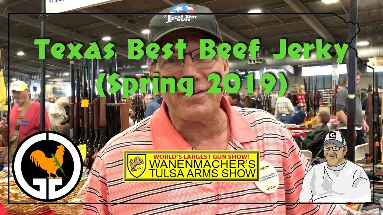 Texas Best Beef Jerky - Wanenmacher's Tulsa Arms Show, April 2019