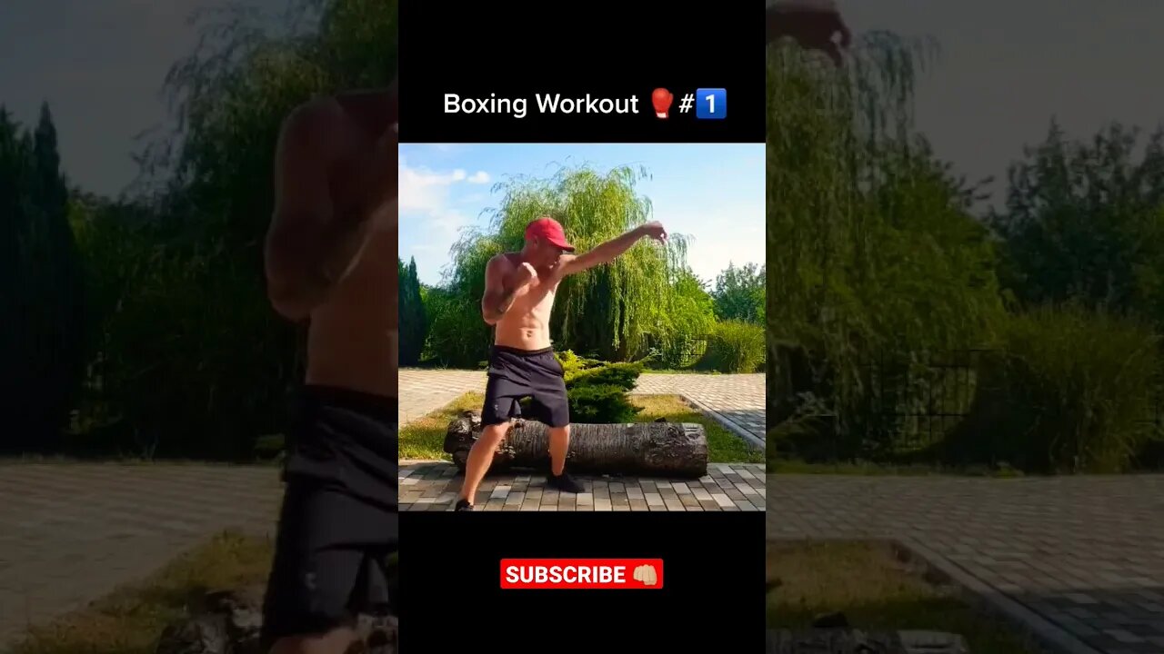 BOXING WORKOUT🥊#1 #boxingtips #boxingexercise