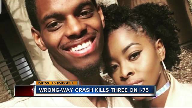 Engaged, expecting couple killed in Thanksgiving wrong-way crash