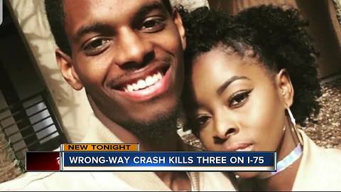 Engaged, expecting couple killed in Thanksgiving wrong-way crash