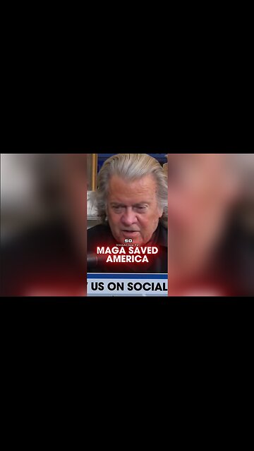 Steve Bannon: MAGA Electing Trump Changed History - 11/6/24