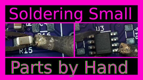 Mastering Soldering: Small Electronic Parts with a Soldering Iron