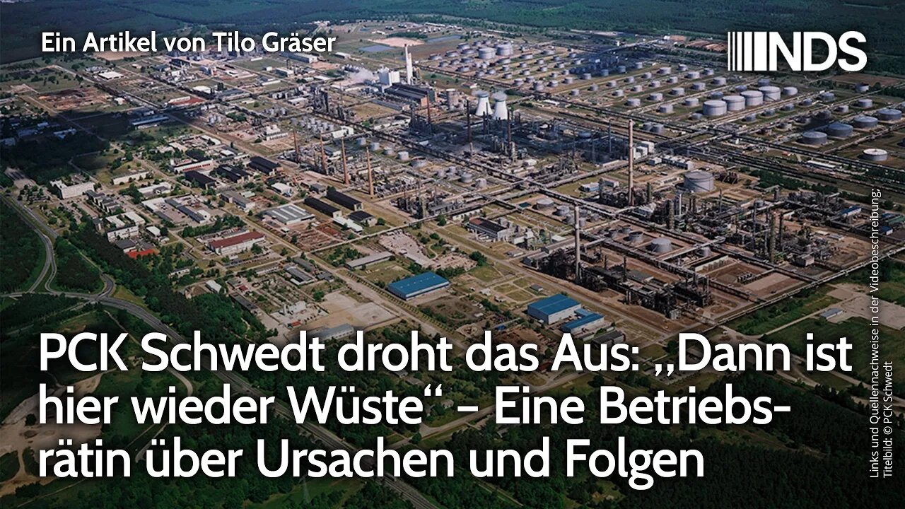 PCK Schwedt droht das Aus: „Dann ist hier wieder Wüste“ – Betriebsrätin über Ursachen & Folgen | NDS