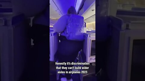 Better Plane Seats For the Obese