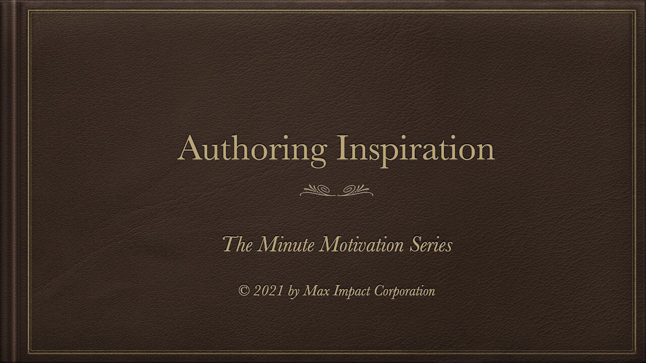 Authoring Inspiration