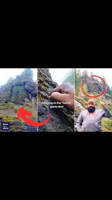 Secret Giants Door 🚪 Found In Oregon