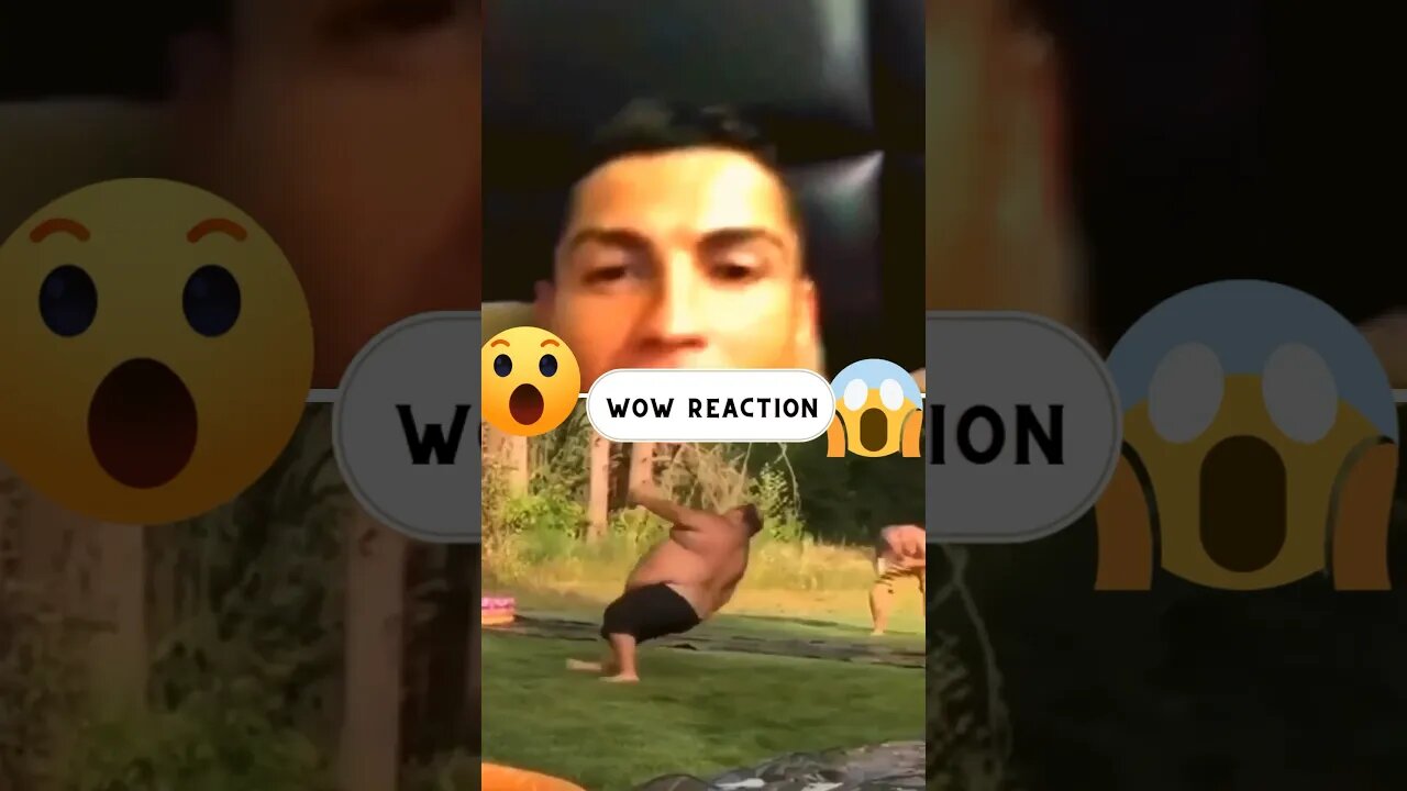 Cristiano Ronaldo Reaction #shorts #cristianoronaldo #feed #footballshorts #messi #football #funny