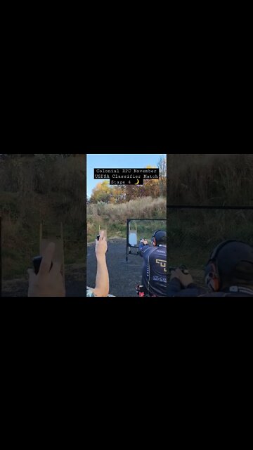 Colonial RPC November USPSA Classifier Match Stage 5🌙 #uspsa #unloadshowclear