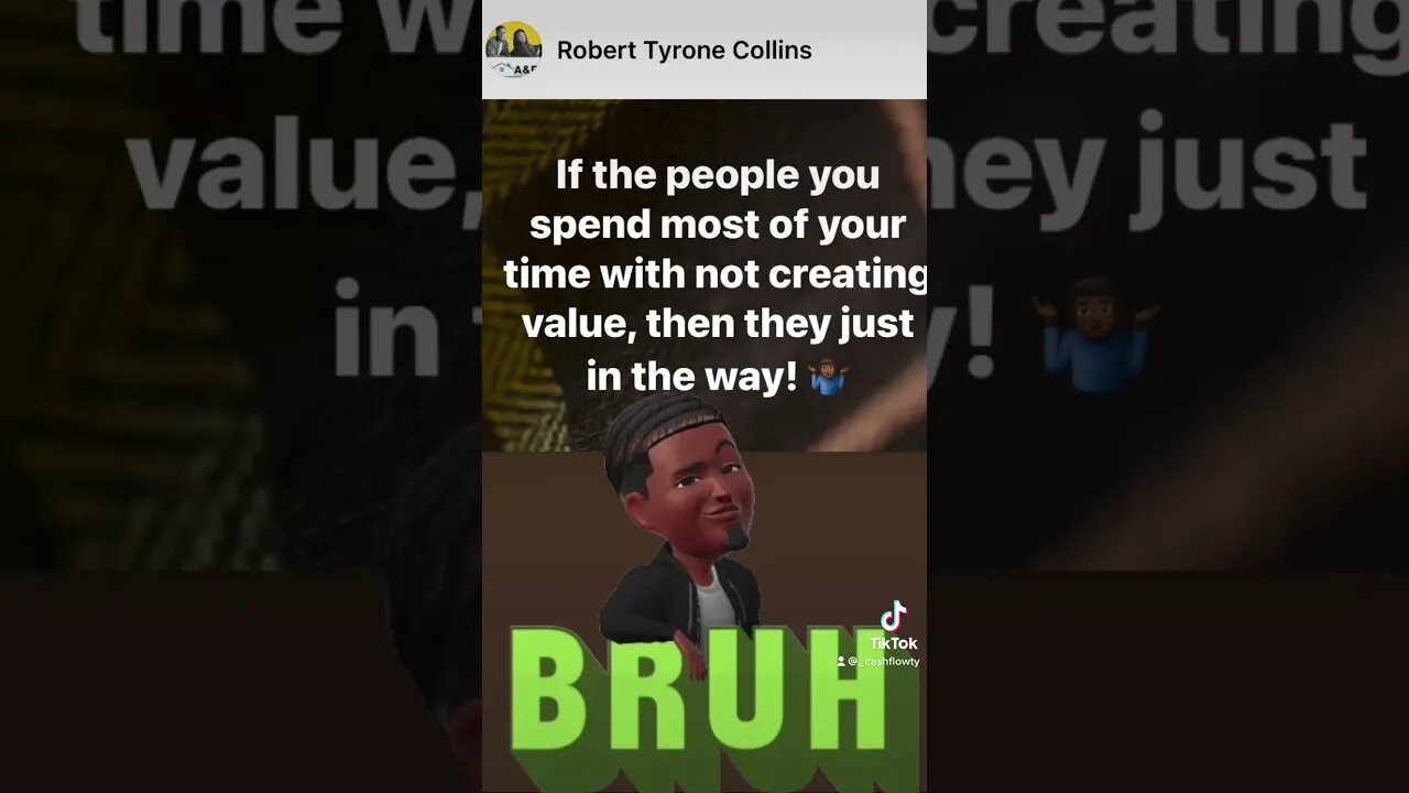 Don’t waste time w/peeps that don’t add value Delete them from your life & live the life you deserve