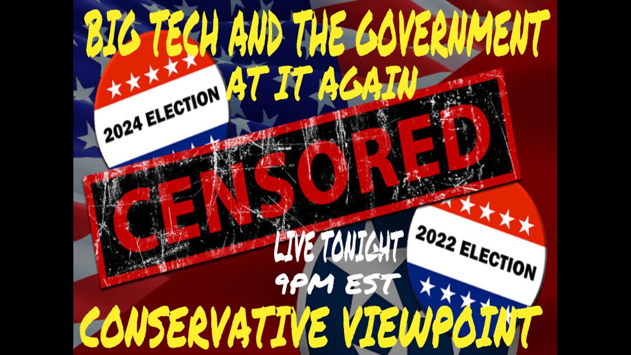 GOVERNMENT AND BIG TECH AT IT AGAIN??? PROJECT MK ULTRA?? TONIGHT ON THE CONSERVATIVE VIEWPOINT