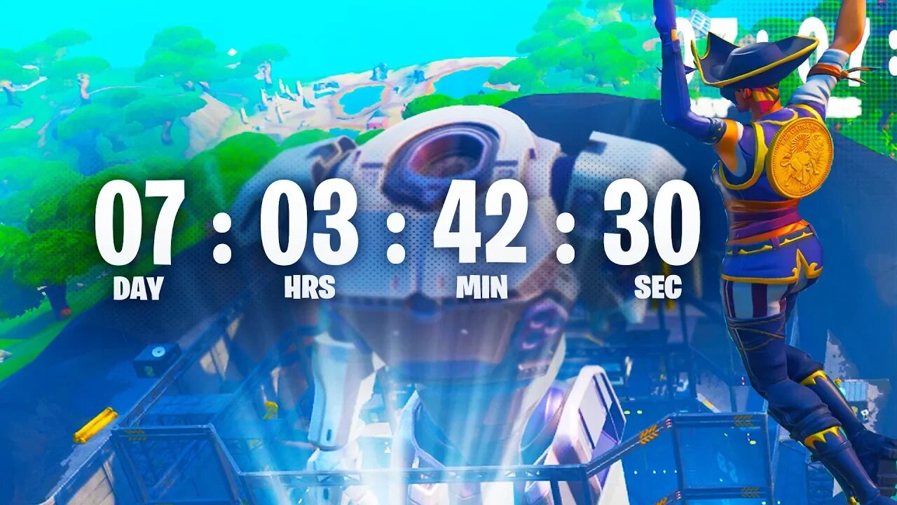 The ROBOT vs MONSTER Countdown In Fortnite! (New Event Timer!)