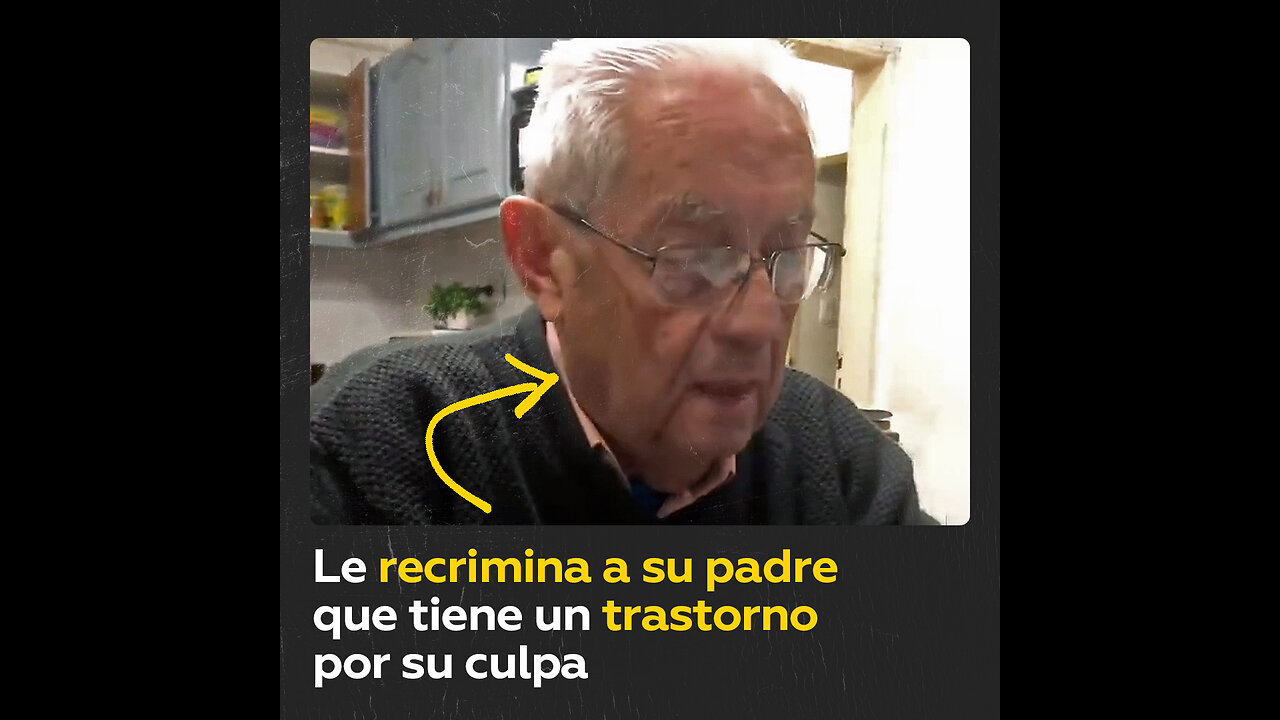 Un chico acusa a su padre de sufrir un trastorno psicológico por su culpa