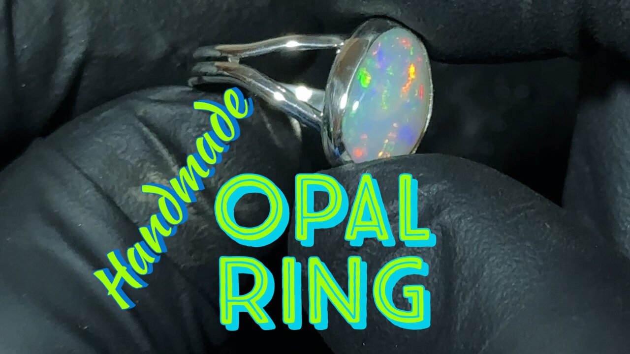 Crafting a Siver Opal Ring Start to Finish | Lofi Flow