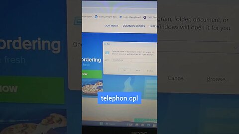 telephon.cpl #shorts #youtubeshorts