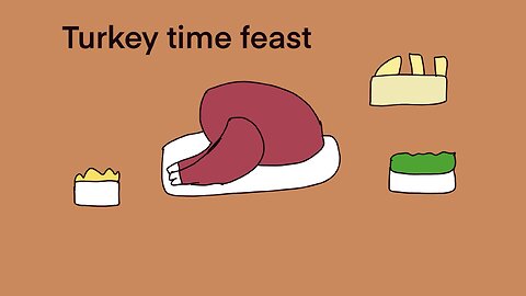 Turkey time feast