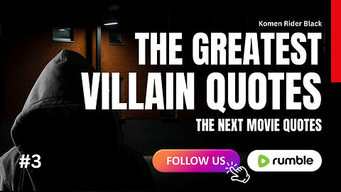 The Greatest Villain Quotes | Inspirational Multifandom | Movie Clip (Part 3)