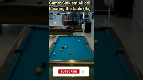 clearing the table. #drill #shorts