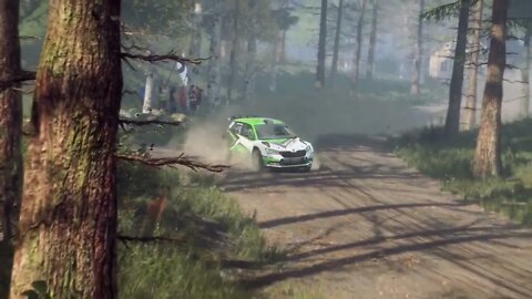 DiRT Rally 2 - Replay - Skoda Fabia R5 at Oksala