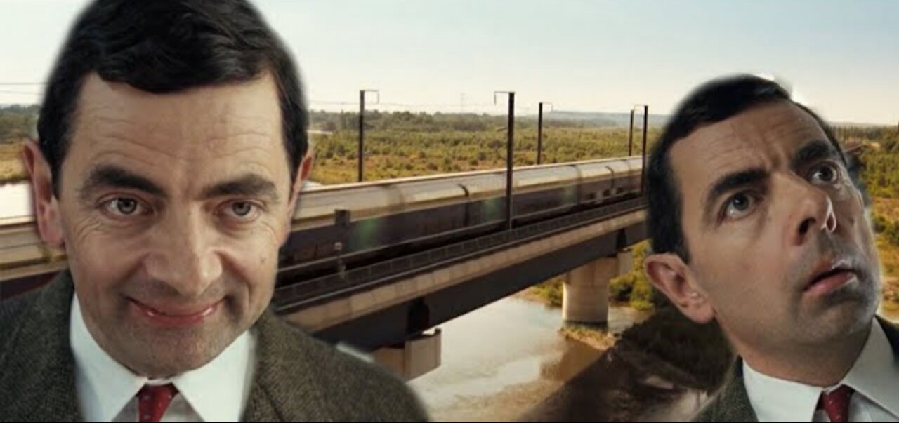 Mr Bean's train disaster |Mr Bean Holiday Movie