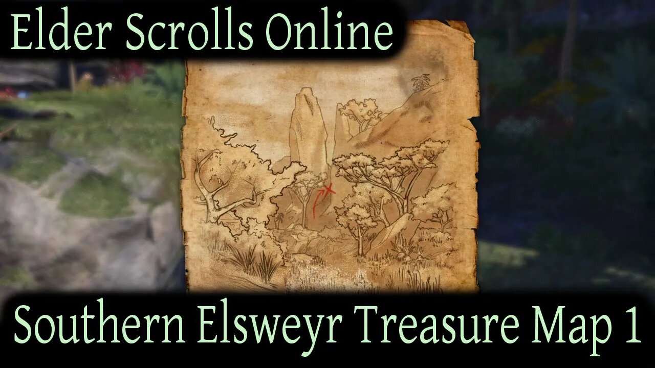 Southern Elsweyr Treasure Map 1 [Elder Scrolls Online] ESO