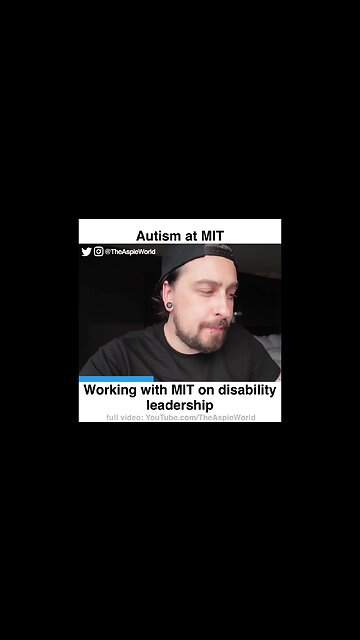 Autism At MIT @TheAspieWorld #autism #shorts #actuallyautistic