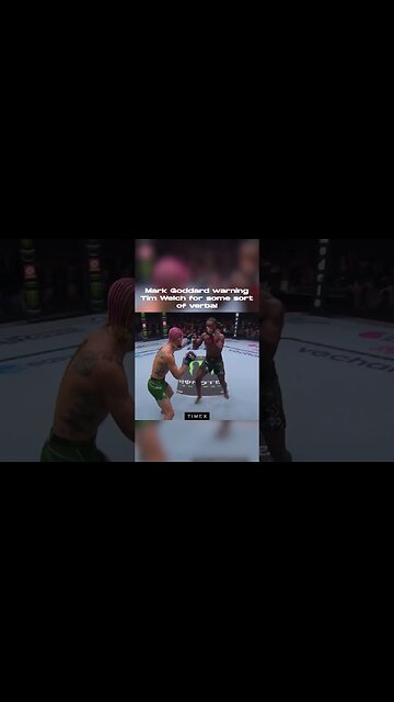 Suga Sean's Coach Tim Talking To Aljamain During Fight at UFC 292