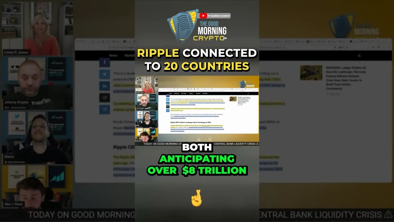 Ripple Connected To 20 Countries