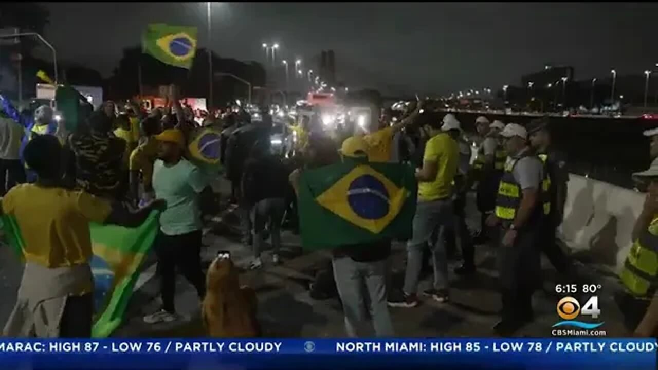 Brazilians take to the streets to protest against Bolsonaro's win! #shorts