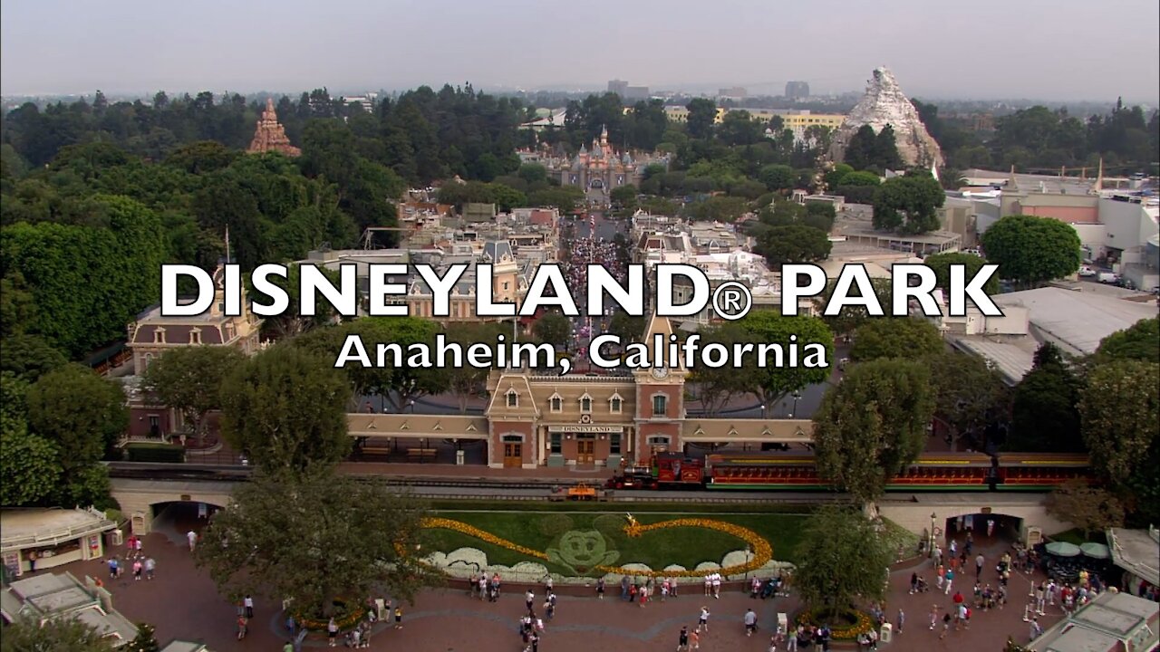 Disneyland Park Beauty Footage of Rides Shows and Attractions