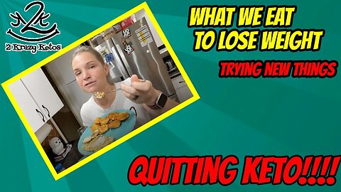 Giving up on Keto | What we eat on Keto | Learning new things | Keto Full day of eating